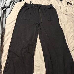 Women's cozy earth brushed bamboo wide leg pant